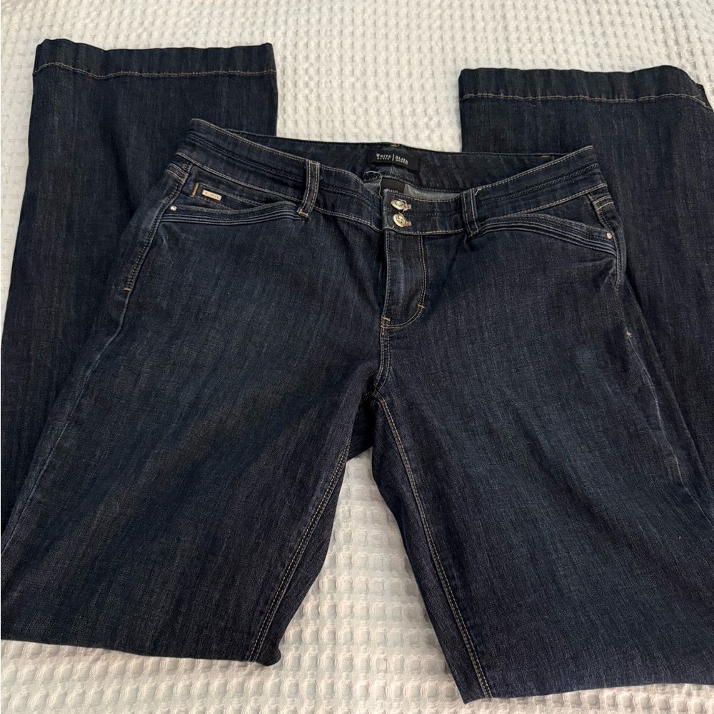 White House Black Market Dark Wash Bootcut Jeans